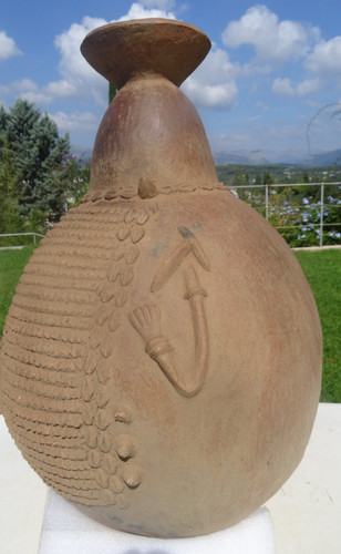 Cruche jarre bambara - cruche, /